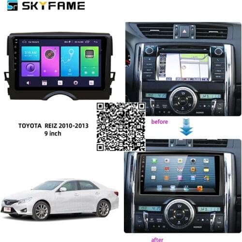 SKYFAME 4+64G Car Radio Stereo For Toyota Reiz 2010-2013 Android Multimedia System GPS Navigation DVD Player