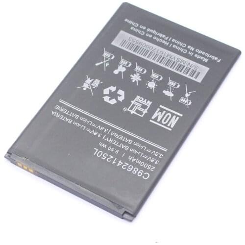 1x 2500mAh / 9.5Wh C986241250L Replacement Battery For BLU ADVANCE A6 A190P Batteries