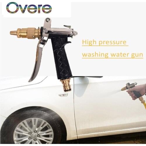 Overe 1PC High Pressure Power Jet Water Gun Car Washing Tool For Mercedes W205 W203 Volvo XC90 S60 XC60 V40 Alfa Romeo 159 156