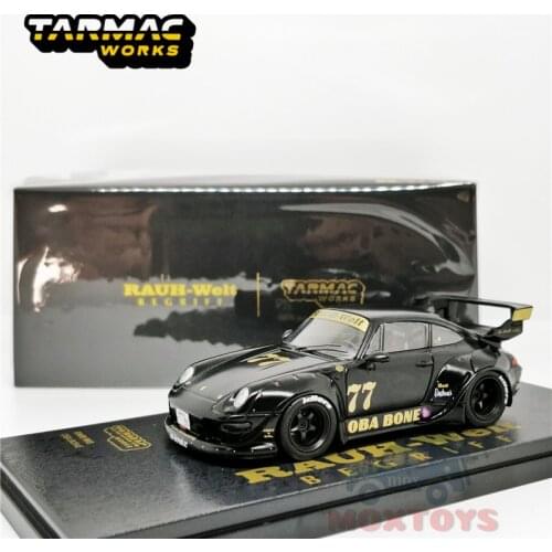 Tarmac Works 1:43 RWB 993 OBA BONE #77 Diecast Model Car