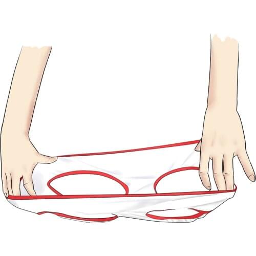 Double Couple Sexy Lingerie Women Men Underwear Cotton Panties Uniform Temptation Stretch Knitted Sexy Erotic Lingeries