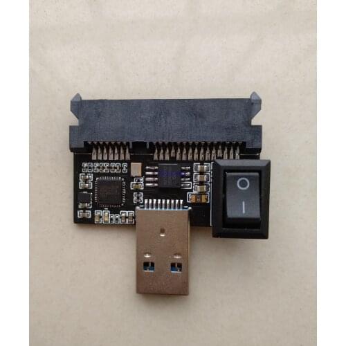 ASM235CM Solid State Drive Card Opener SATA Hard Drive to USB Adapter Board SSD Mass Production Maintenance Tool