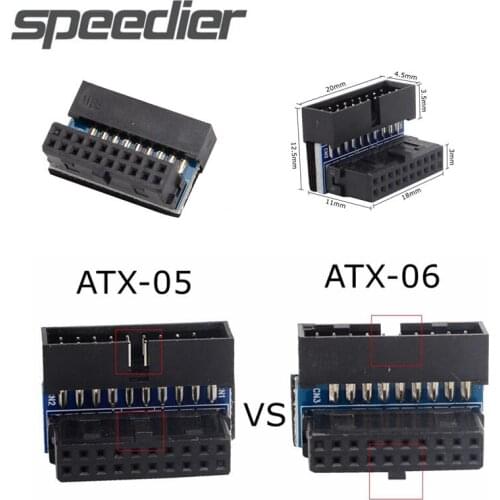 USB3.0 20pin Male To Female Mini Riser Card 90 Degree Socket USB 3.0 Extension Convert Adapter Connector Desktop Mainboard ATX