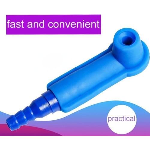 Brake Oil Replacement Machine Parts Brake Oil Change Tool Joint Special Blue Joint For Suction Pipe Engine Oil Change