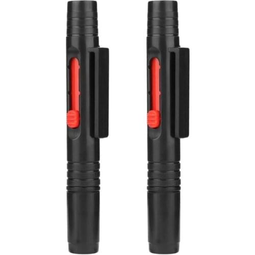 2pcs Onleny Camera Lens Cleaning Pen Portable Dust Cleaner Brush Kit for DSLR Cameras Lens Retractable Cleaning Brush Hot Sale