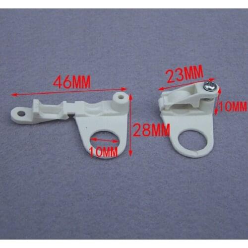 300pcs/lot white Strain relief Plastic Cable Strain Relief Wire Clamp Cable Grip Wire Clip Cord Grip with M10 screw hole