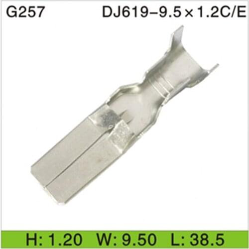 Free shipping 1000pcs Car Electronics & Motorcycle Accessories & Parts G257 Female terminal connector