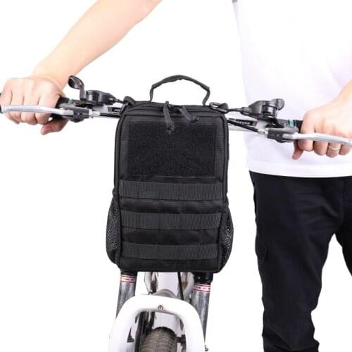 BK Outdoor Cycling Bicycle Bike Head Tube Handlebar Cell Mobile Phone Bag Bag Electric Scooter Bag Handbag One Shoulder Bag