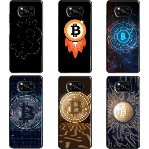 Bitcoin For POCO M3 F1 F2 F3 X3 Pro Case For Xiaomi Mi 11 Lite Ultra Note 10 Mi 10T 9T Pro Coque