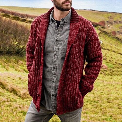 Clocolor Men's Long Cardigans