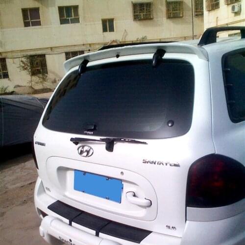 For Hyundai SANTA 2005 2006 2007 2008 2009 2010 2012 2013 2014 2015 Model Car Trunk Wing ABS Material Modification Parts Spoiler