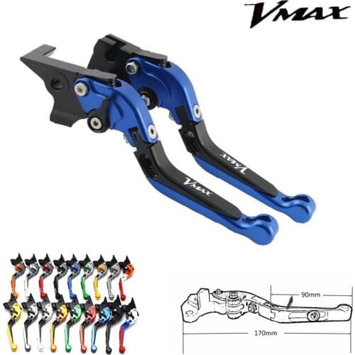 For Yamaha VMAX V-MAX V MAX 1700 2009-2018 2010 2011 2012 2013 2014 2015 2016 2017 Motorcycle Brake Clutch Levers VMAX1700
