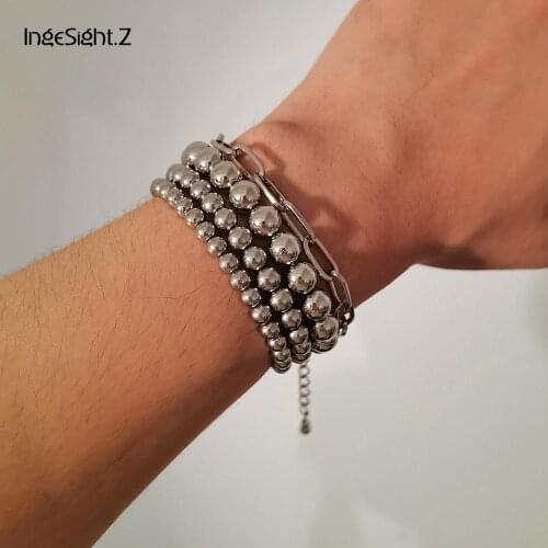 IngeSight.Z Silver Bracelets