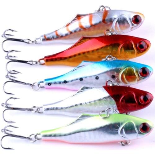 HENGJIA fishing lure 1pc 23.6g 7cm Artificial bait Big game sinking Vibration isca peche pesca fishing tackle