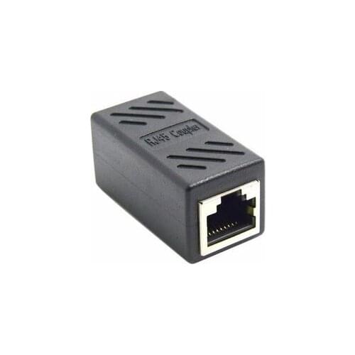 LBSC RJ45 In-Line Coupler Connector Cat7 Cat6 Cat5E Ethernet Network Cable Extender Adapter (1-piece)
