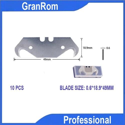 Hook Blades 10pcs 50pcs 100pcs For Roofing And Flooring Knife Spare Parts for Heat Gun Plastic Welding Machine Hook Cutter