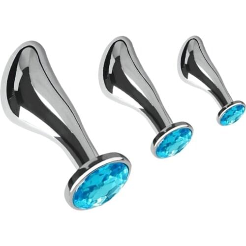 Metal Simulation Thumb Manual Butt Plug Dilator Masturbation Prostate Massager Decoration Adult Couple Erotic Sex Toys