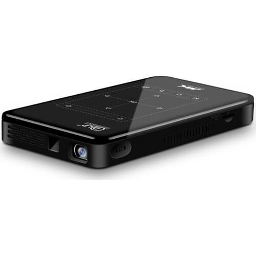 KUONGSHUN P09 Mini Projector 4K DLP Portable Wifi Video Projector With Android 7.1 Wireless And Wired Screen Sharing EU Plug