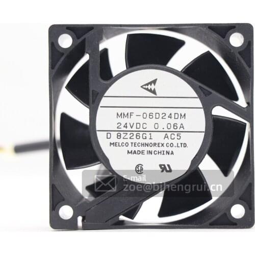 New Mitsubishi MMF-06D24DM-AC5 24V 0.06A cooling fan