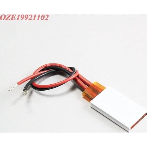 1pc PTC heating element 220V constant temperature ceramic Thermostatic 35*21mm 2W~50W 60/80/100/120/150/170/200/230/270 Degree