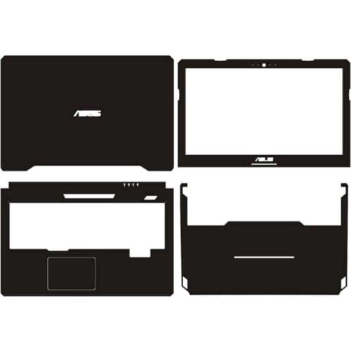 KH Laptop Sticker Skin Decals Cover Protector Guard for ASUS FX80 ZX80G