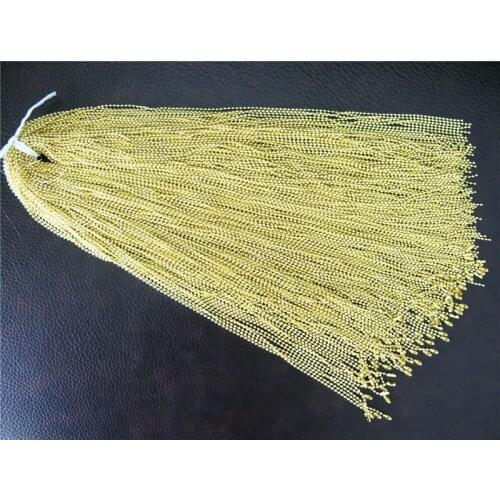 Wholesale 1p cs gold color necklace 80cm long with the best design