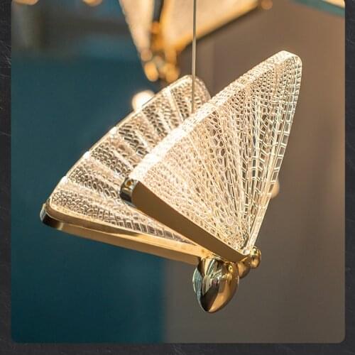 Nordic Led pendant Light Butterfly Indoor Lighting Bedside Staircase Home Decor Modern Dining Room Bedroom kitchen Hanging lamp