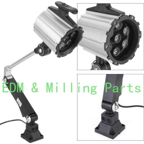 LED Work Light Lamp 7W Lumen 24V For Lathe CNC Drilling Milling Machine For Bridgeport Mill Part