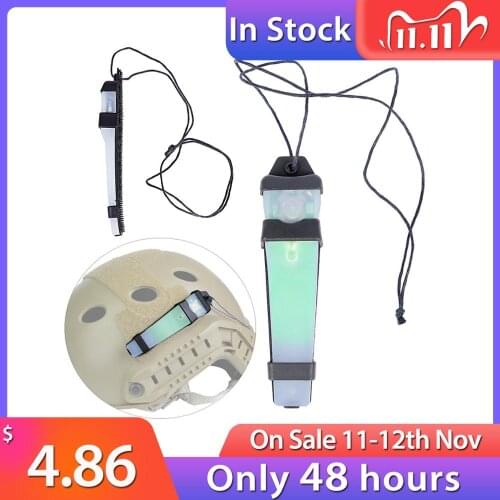 Tactical Flashlight Helmet Tactical Helmet Light Safety Flashing For Bike Sports Driving Water Resistance Quick Delivery