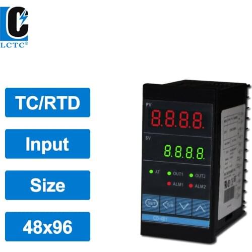 TC/RTD input CD401 48x96mm SSR/Relay/4-20mA/0-10V output RKC Industrial intelligent PID temperature controller