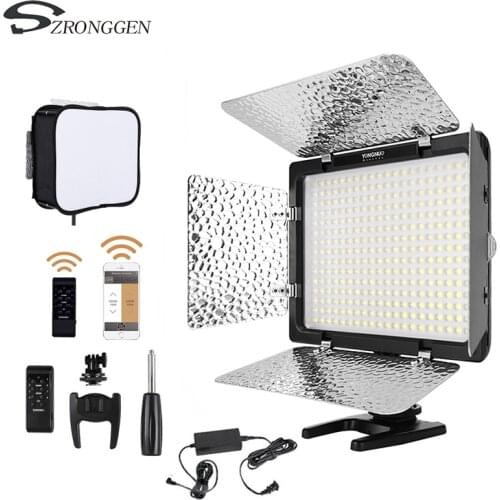 Yongnuo YN300III YN-300 III CRI95 LED Camera Video Light with Adjustable Color Temperature 3200K-5500K for Canon Nikon Olympas