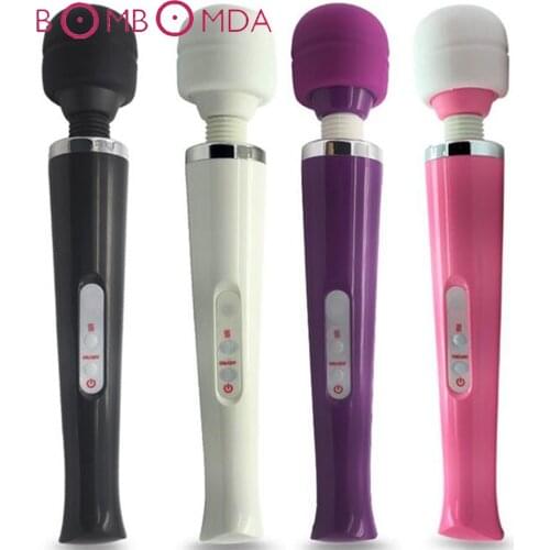 Waterproof AV Wand Massager 10 Speed Travel G spot Stimulate Massage Vibrator Sex Toy for Woman Clitoris Massage Adult Sex Shop