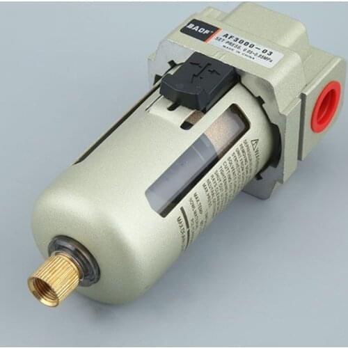 AF3000-03 Air Filter 3/8" Air Compressor Inline Drain Filter Moisture Separator