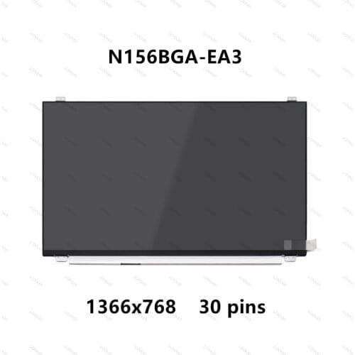 15.6" LED LCD Screen Panel Display Matrix Replacement For Asus Vivobook S S510U Narrow Edge Monitor 1366x768 30 pins N156BGA-EA3