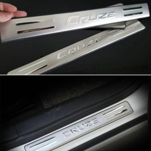 2009-2013 for Chevrolet Cruze hatchback door frame stainless steel plate threshold auto parts