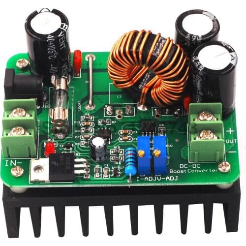 600W DC-DC boost module solar notebook power supply 10-60V liter 12-80V high power C6A1
