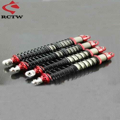 CNC Alloy 6mm Front Rear Suspenion Shock Absorber with Cap for 1/5 GTB Racing HPI ROFUN ROVAN KM Baja 5b 5T 5SC Ss RC CAR PARTS