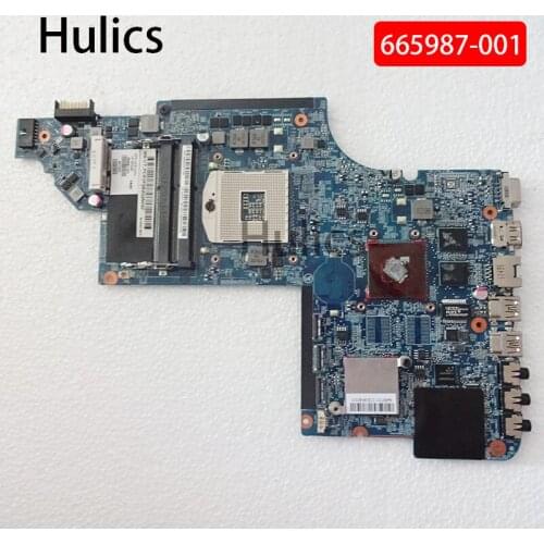 Hulics Original 665987-001 Motherboard for HP Pavilion DV7 DV7-6000 laptop motherboard 100% tested well