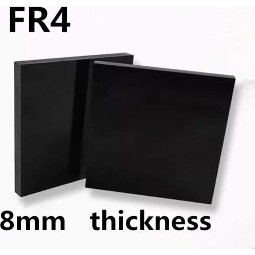 8mm thickness black FR4 Epoxy glass fiber sheet epoxy plate epoxy resin board epikote plank fiberglass plate glass fibre sheet