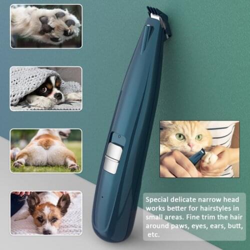 1PC Dog Clippers Pet Grooming Cat And Small Dogs Clipper Low Noise Electric Pet Trimmer For Trimming The Hair Around Paws