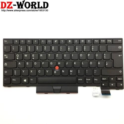 New Original DE German Keyboard for Lenovo Thinkpad T470 T480 A475 A485 Germany Tastatur 01AX458 01AX376 01AX417 SN20L72779