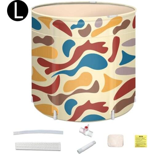 New Bathtub Foldable Portable Thicken No Inflation Soaking Bath Tub Comfortable Household Tub Shower Tray