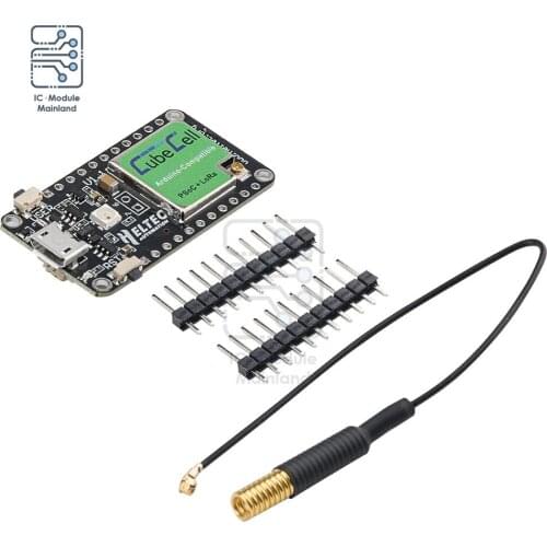 ASR6501 Lora Development Board Adapter SX1262 Solar IoT LoRaWAN 863-928MHZ 433-510MHZ CubeCell Sensor Module For Arduino