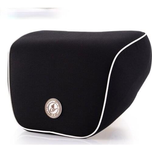 Pillow for cars Headrest Neck Pillow Head Support Relief Neck Pain Memory foam Black Fit cervical Curve travel pillow for trip
