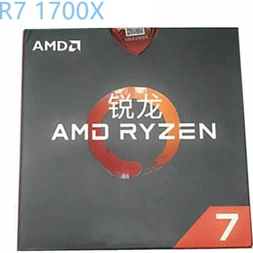 AMD Ryzen R7 1700X CPU Original Processor 8Core 16Threads AM4 3.4GHz TDP95W 20MB Cache 14nm DDR4 Desktop YD170XBCM88AE