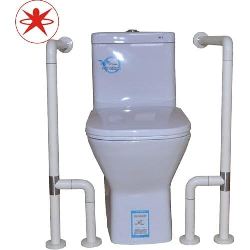 Professional Sitting Toilet Anti-Slip Handrail 200KG Stainless Steel Disabled Elderly Pregnant Women Toilet Non-Slip Handrail
