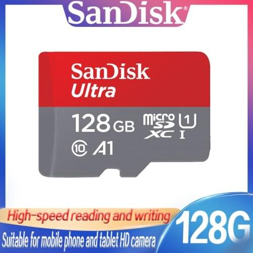 Sandisk micro card 128GB TF card 16gb 32GB 64G 256GB 400GB 512GB 1TB class 10 U1 carte sd usb flash memory card microsd 120M/s