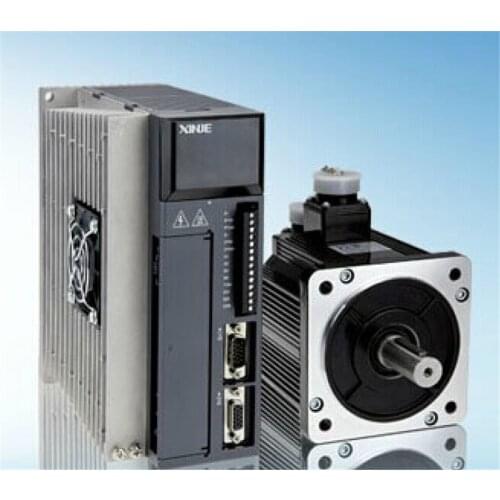 220V 1.5KW 6N.m 2500rpm AC Servo Motor Drive kits with 3M cable MS-130ST-M06025B-21P5+DS3-21P5-PQA