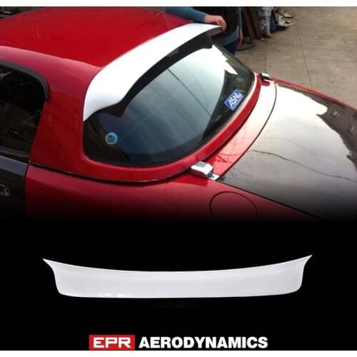 Car-styling For Mazda MX5 NA FRP Fiber Glass Roof Spoiler Rear Window Wing(Fits Hard Top)
