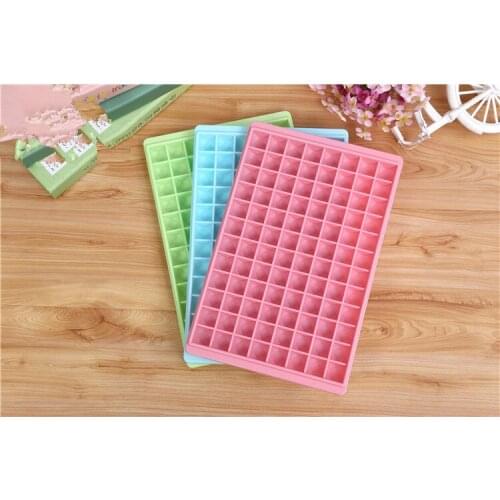 1PC Portable Ice Lattice Mold Ice Maker Plastic 96 Lattice Ice Cream Tools Kitchen Gadgets Ice Cube Mould PF 012